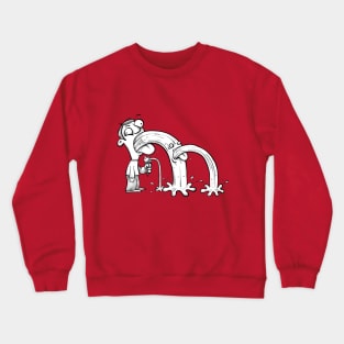 Makes my barf hurl Crewneck Sweatshirt